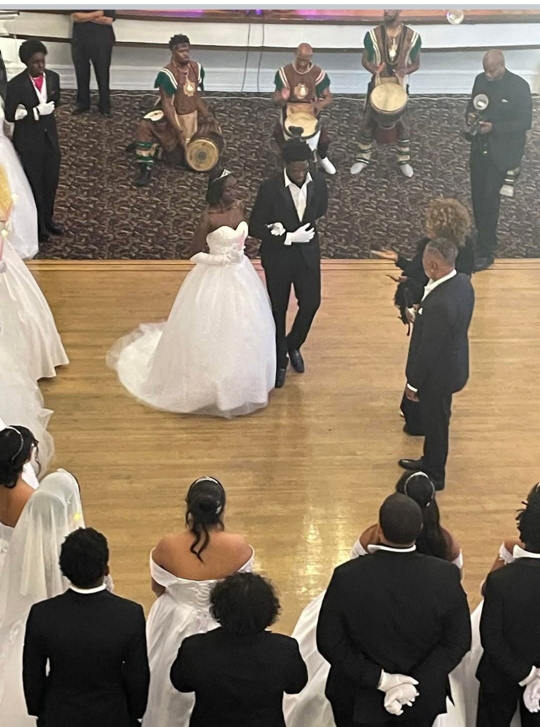 MEG student formally presented at the Annual Cotillion & Rites of Passage